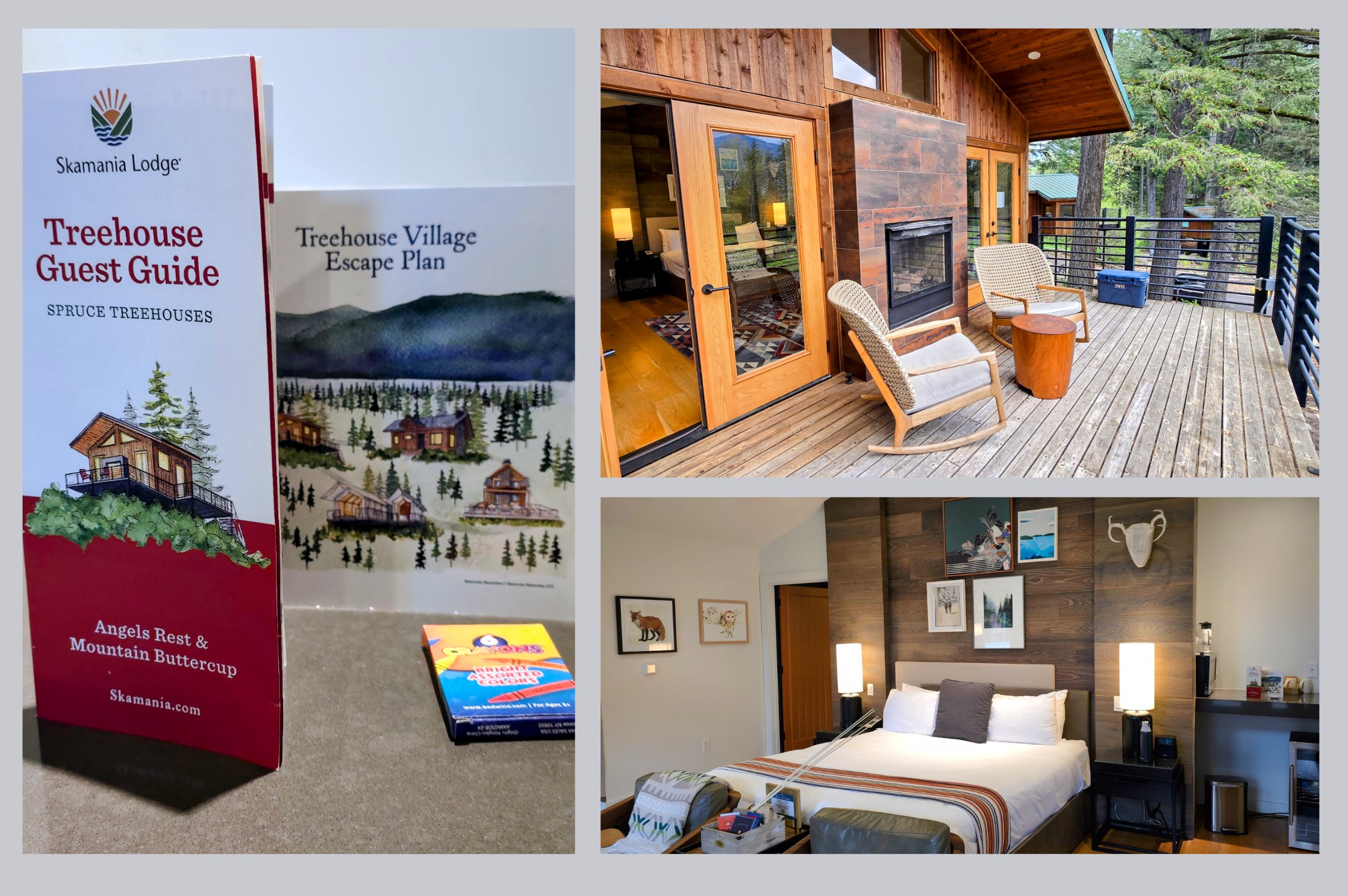 Treehouse room at Skamania Lodge