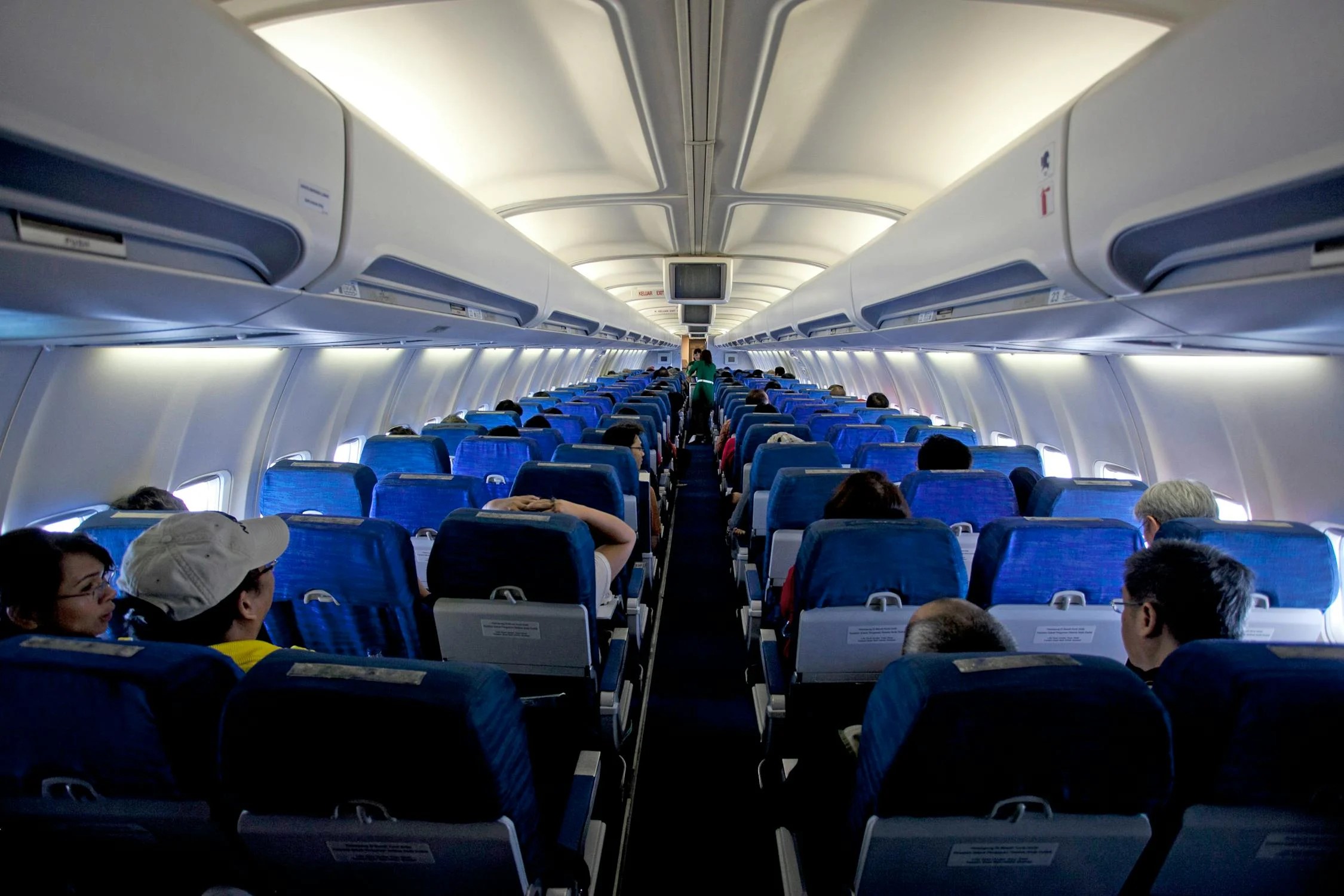 airplane cabin