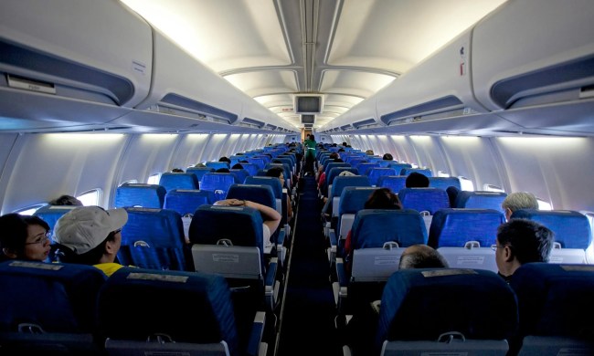 airplane cabin