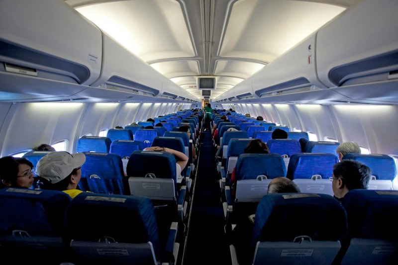 airplane cabin