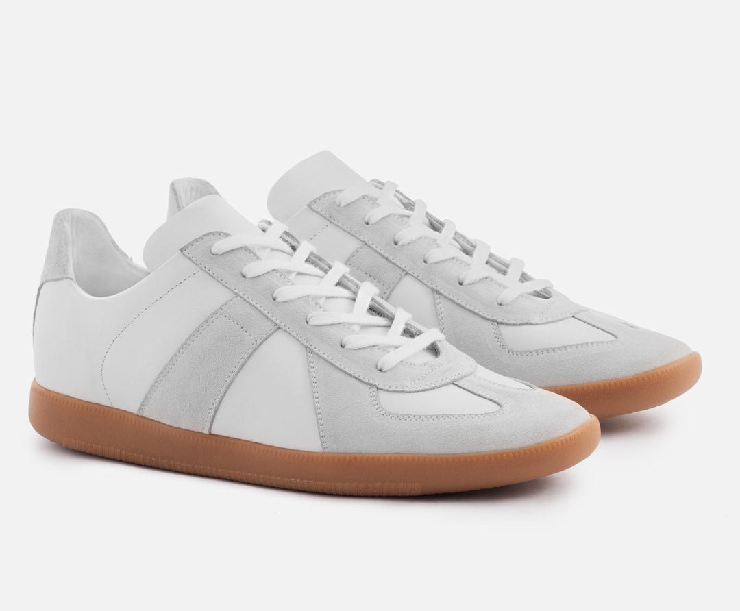 white beckett simonon morgen trainers