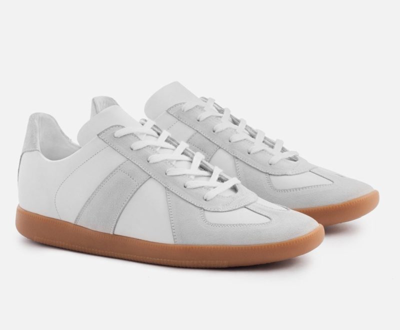 white beckett simonon morgen trainers