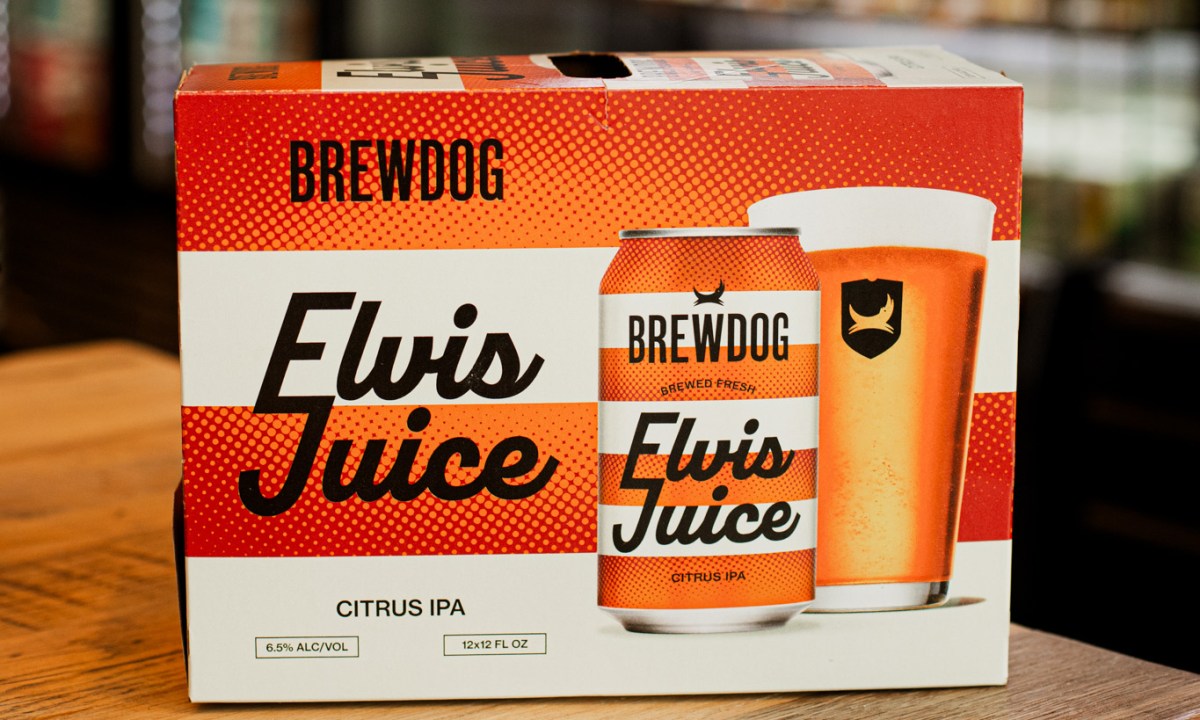 BrewDog Elvis Juice IPA.