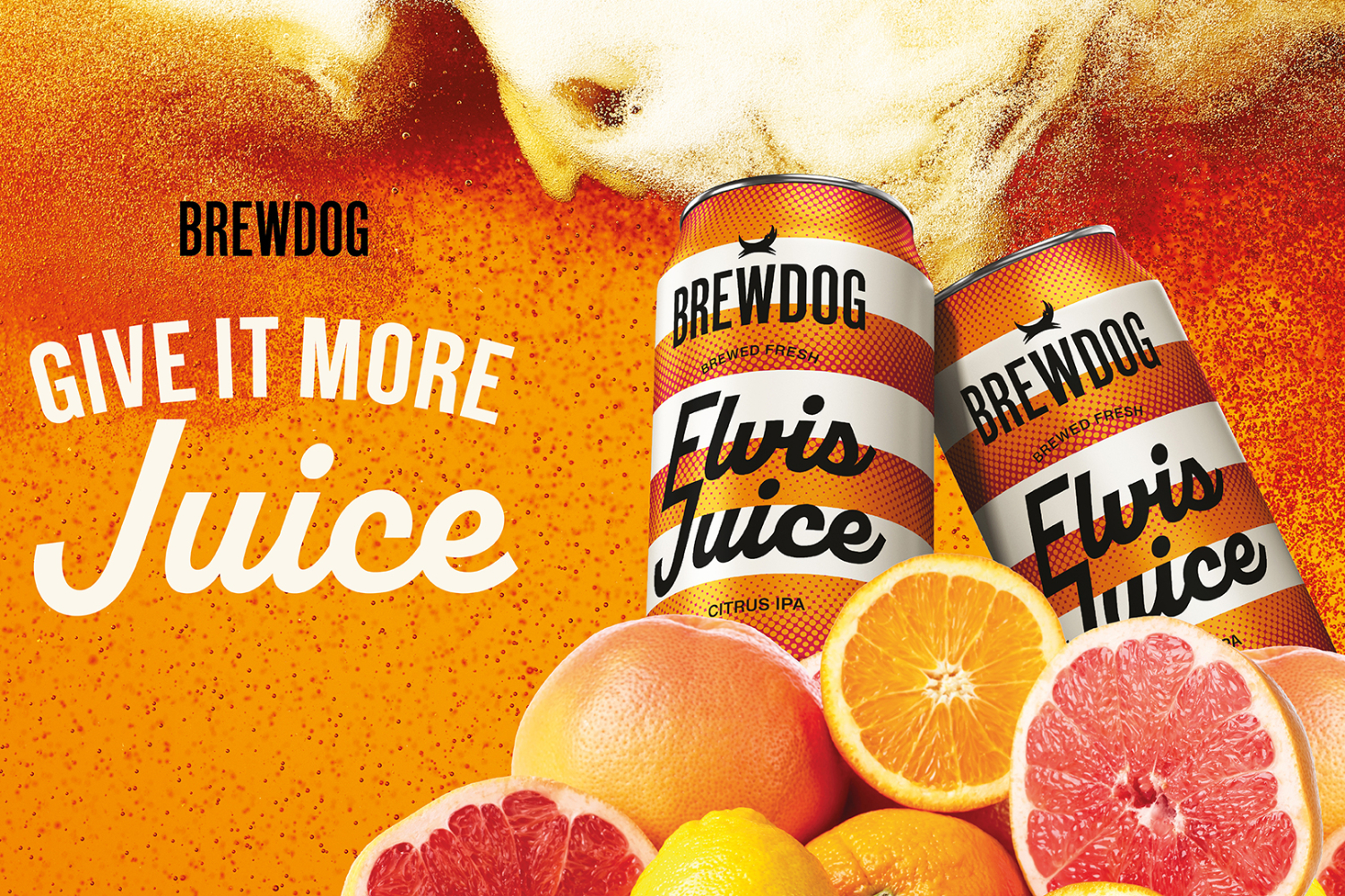 BrewDog Elvis Juice IPA.