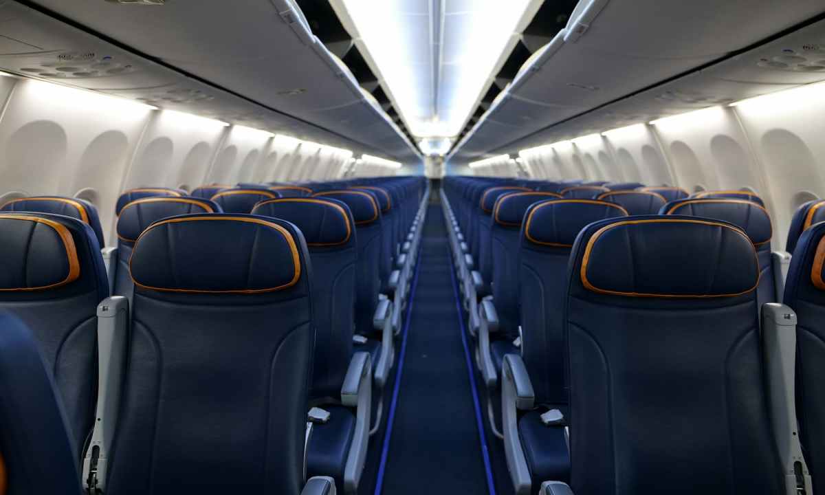 empty airplane seats