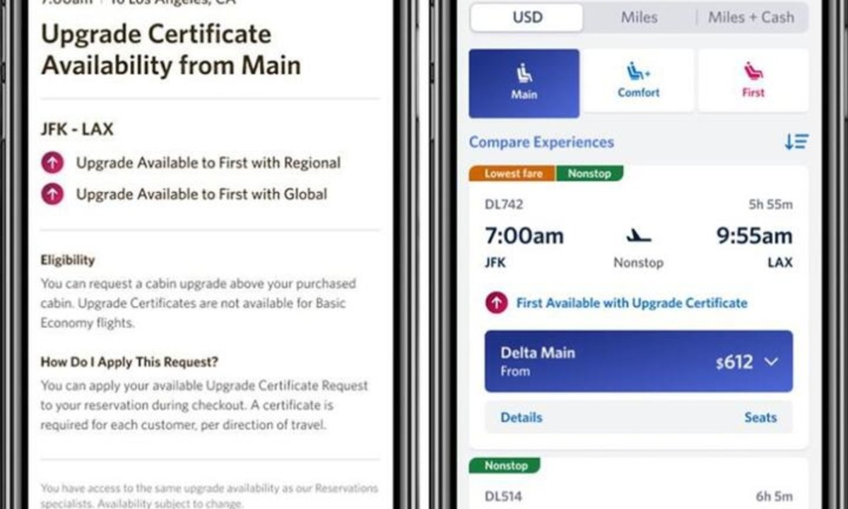 Fly Delta app version 7.0