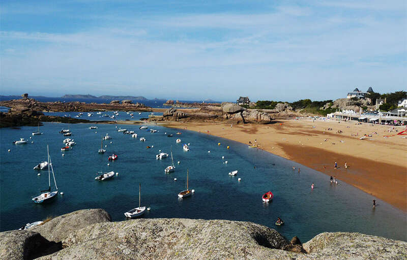 Plage du Coz-Pors ، بریتانی