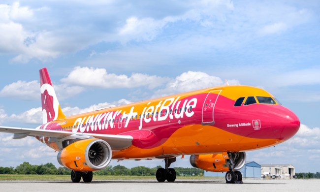 Dunkin' JetBlue plane