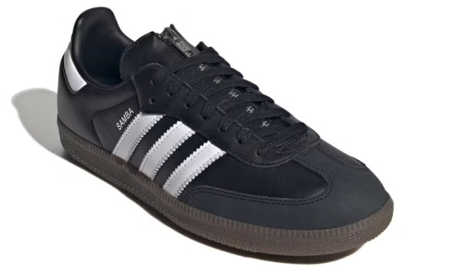photo of adidas black samba sneaker jeremy scott