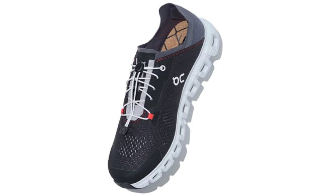 front midair photo of on running x mita sneakers