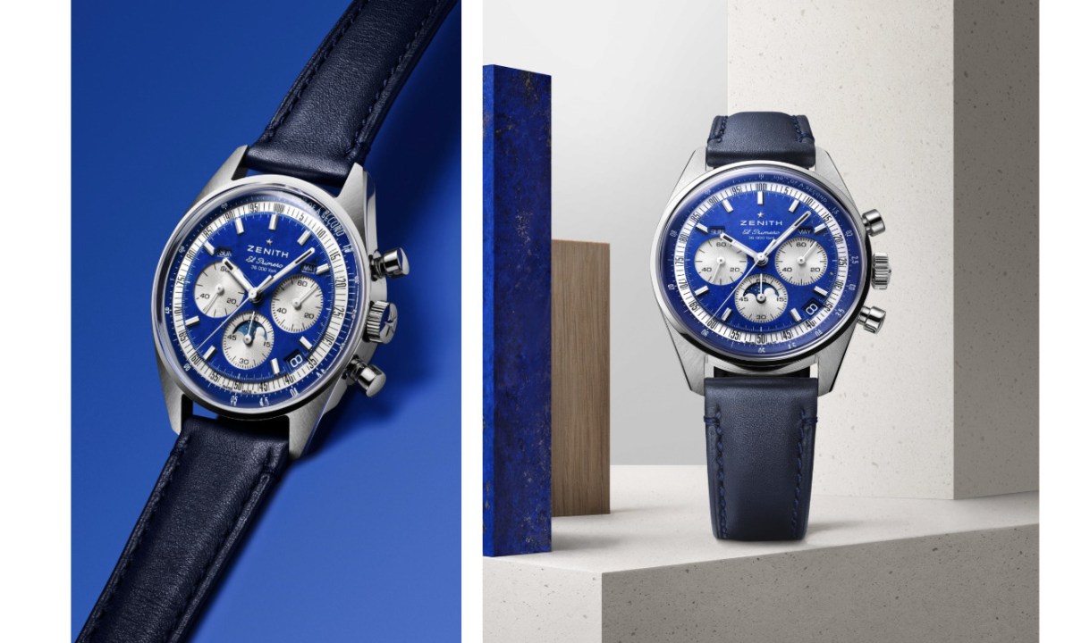 Chronomaster original triple calendar in lapis lazuli