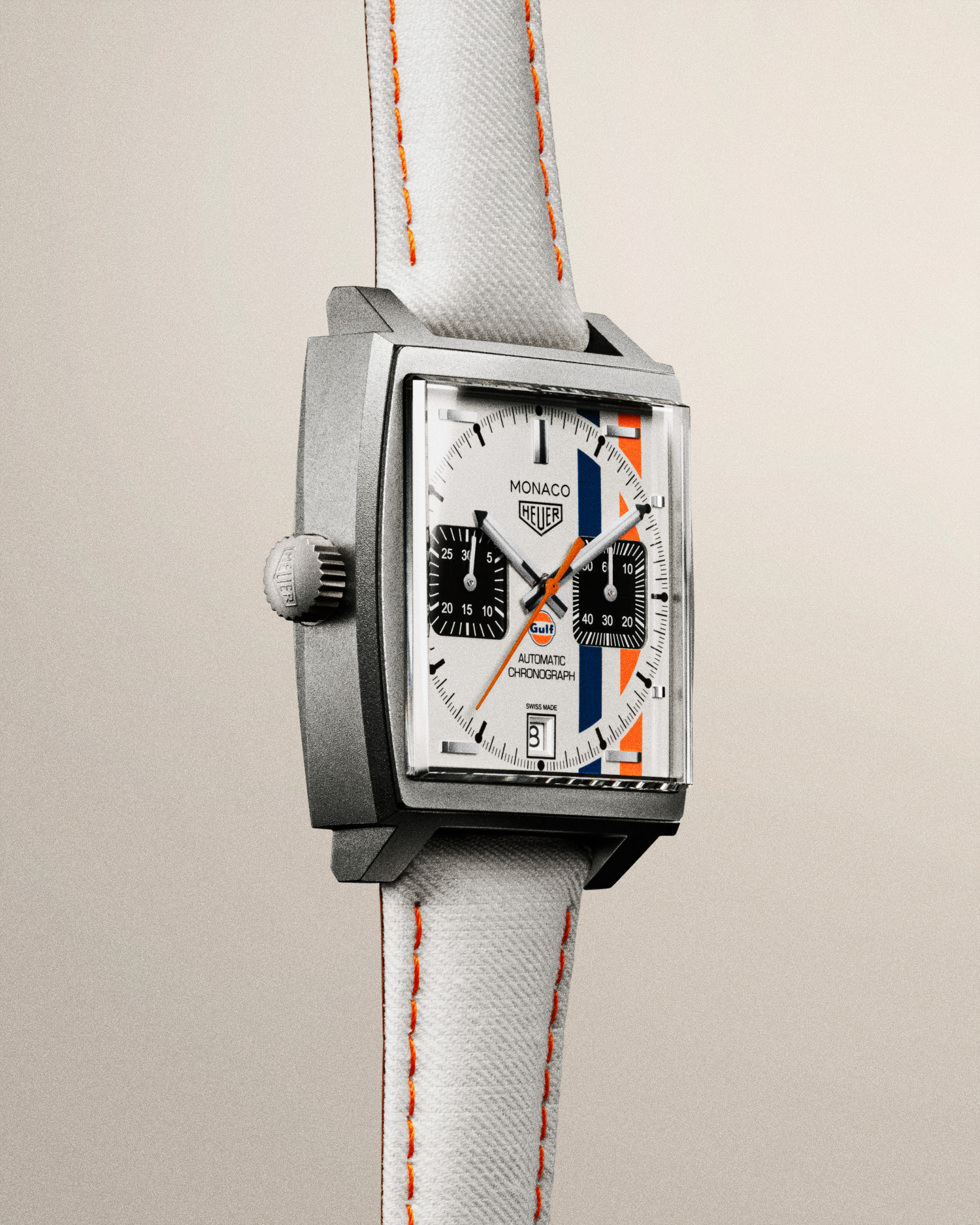 The TAG Heuer Monaco Chronograph x Gulf