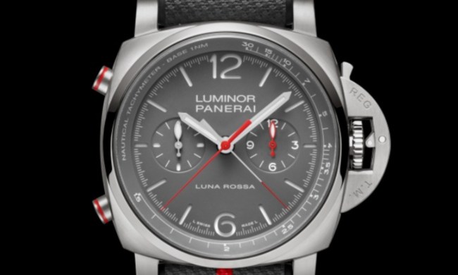 Panerai up close with black background