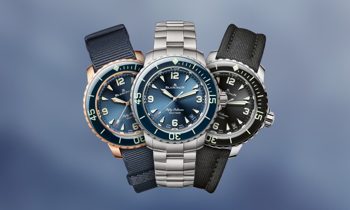 Fifty Fathoms collection 38mm additions