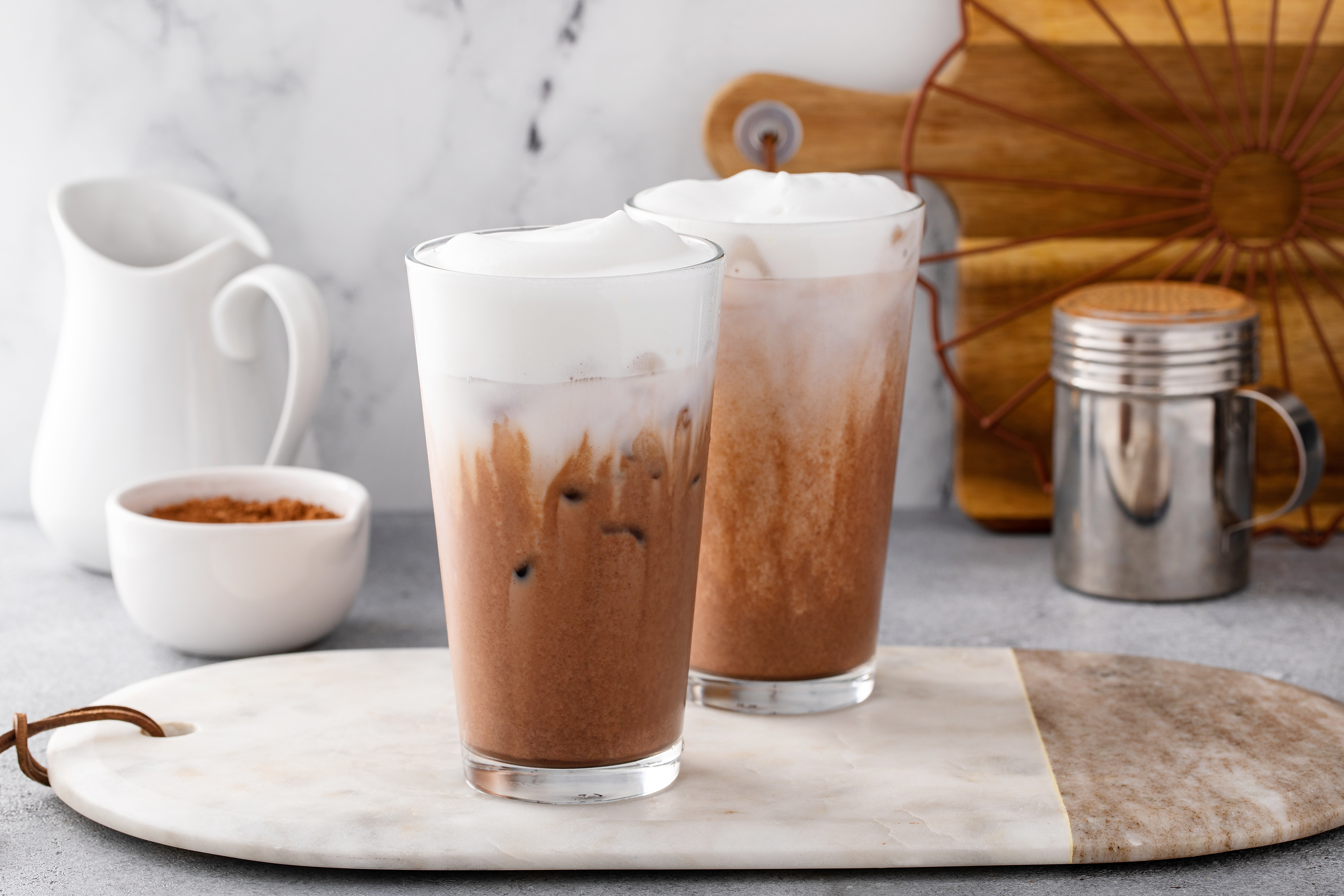 Iced coffee