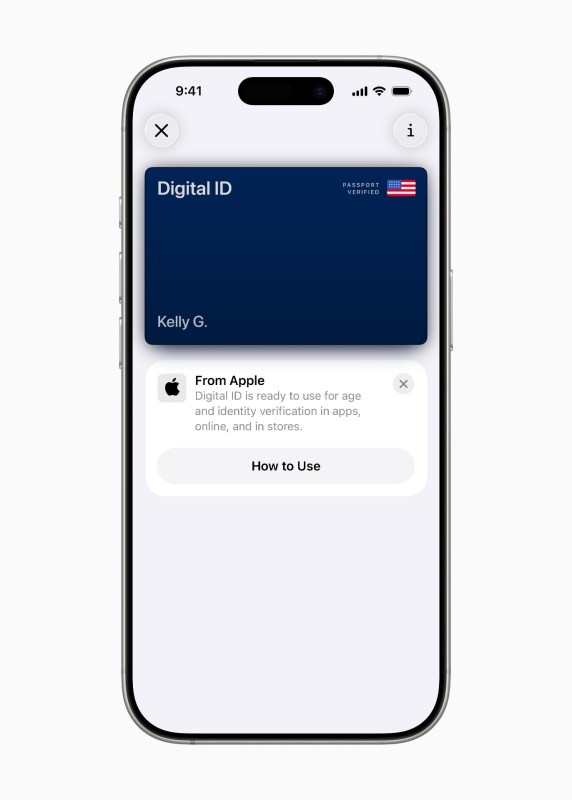 Apple Wallet Digital ID