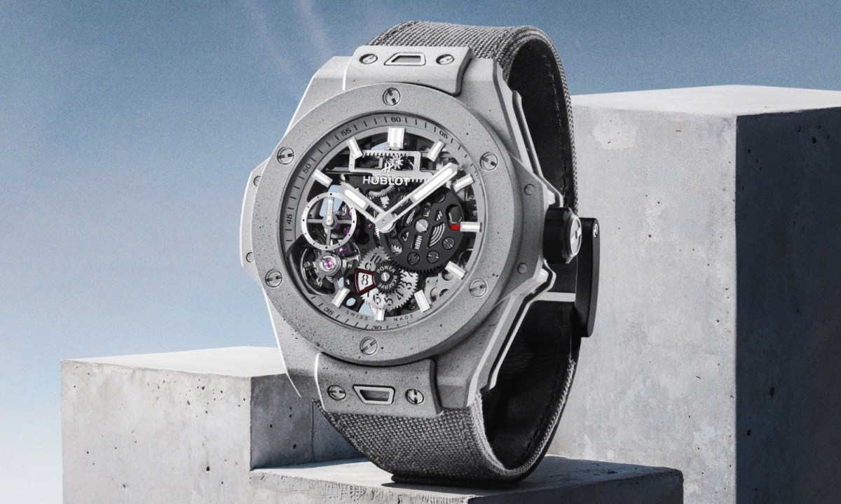 Hublot’s Big Bang gray background