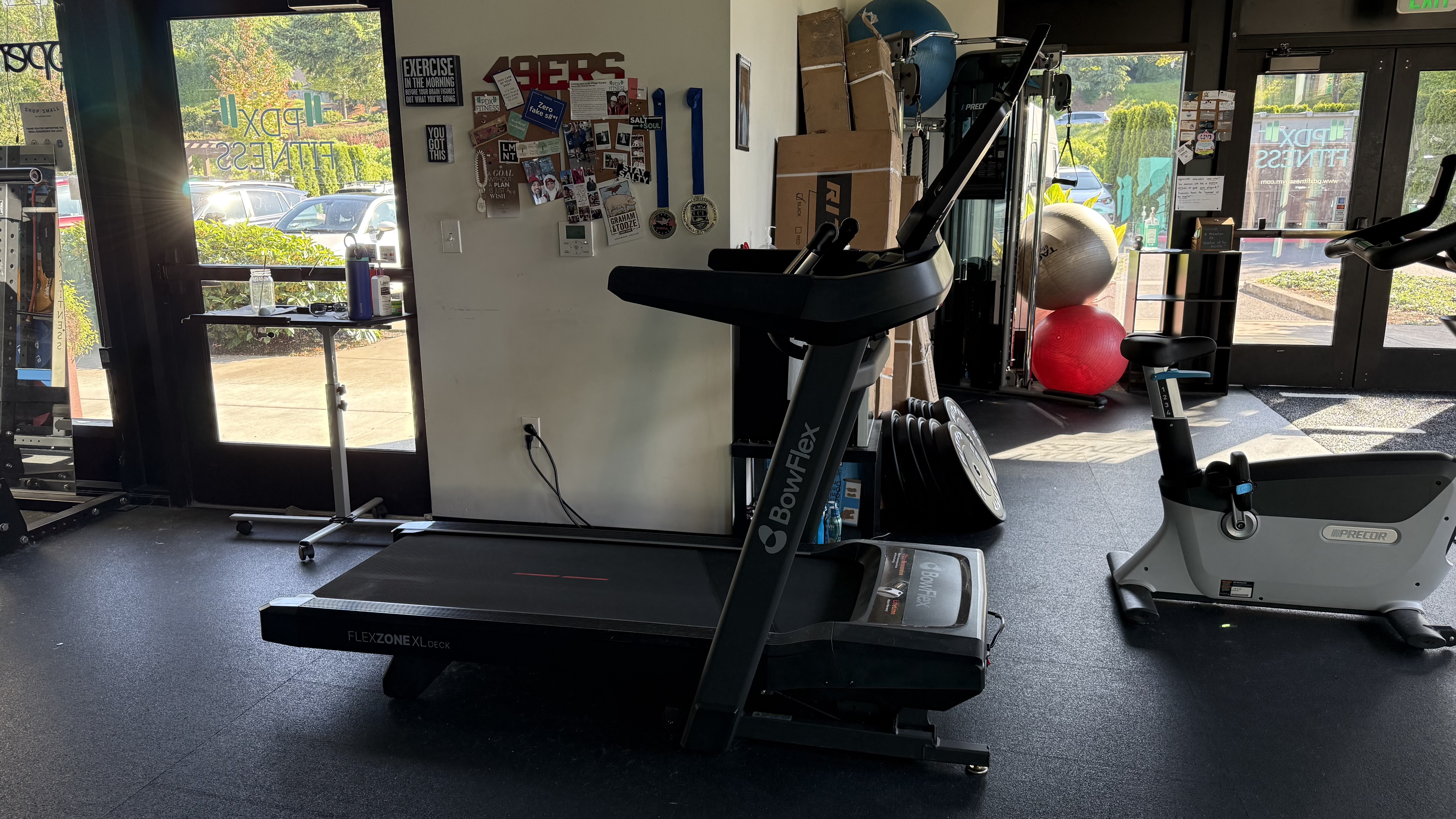 BowFlex T9 treadmill in gym