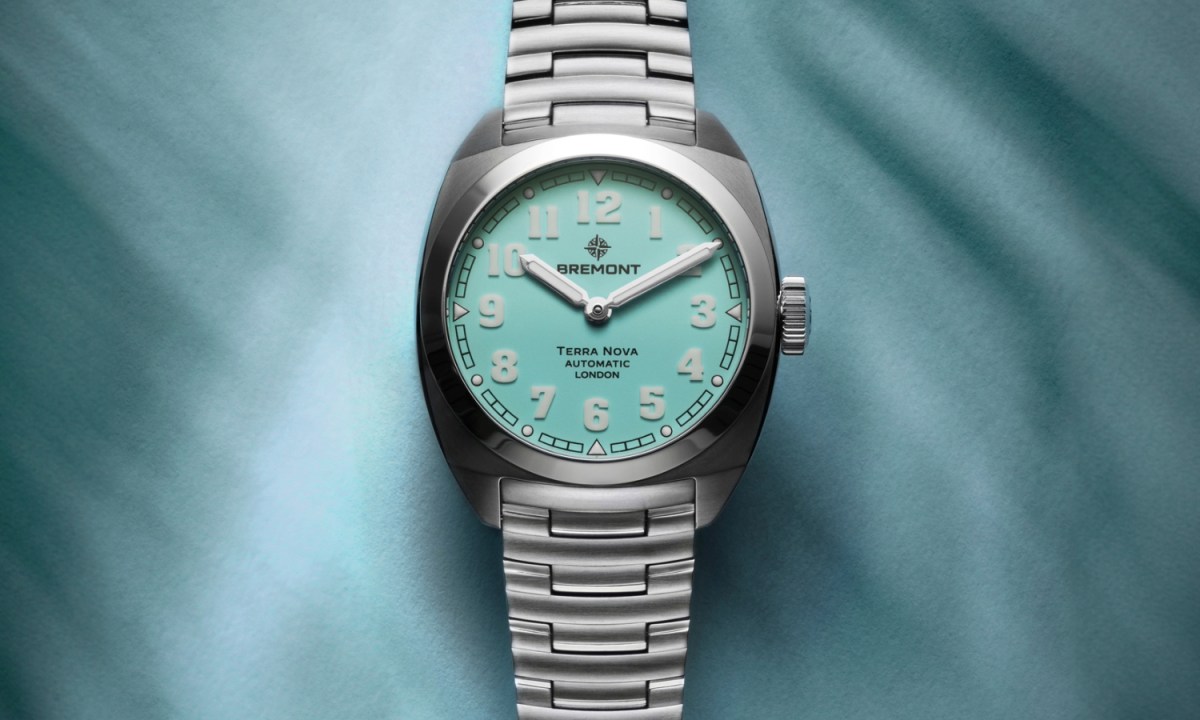 Bremont limited-edition Terra Nova 38 in turquoise