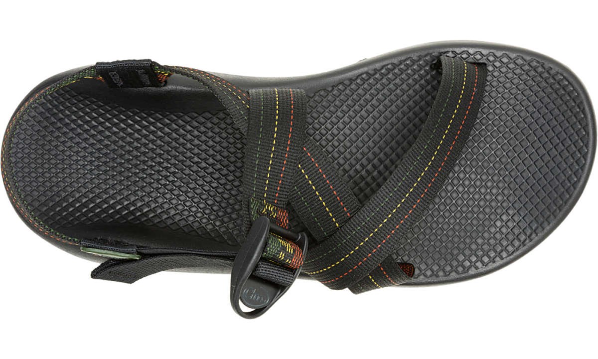 overhead photo of bob marley chaco sandal