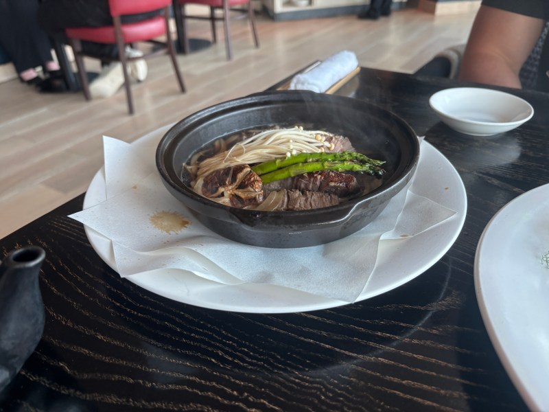 Beef Toban Yaki at Nobu