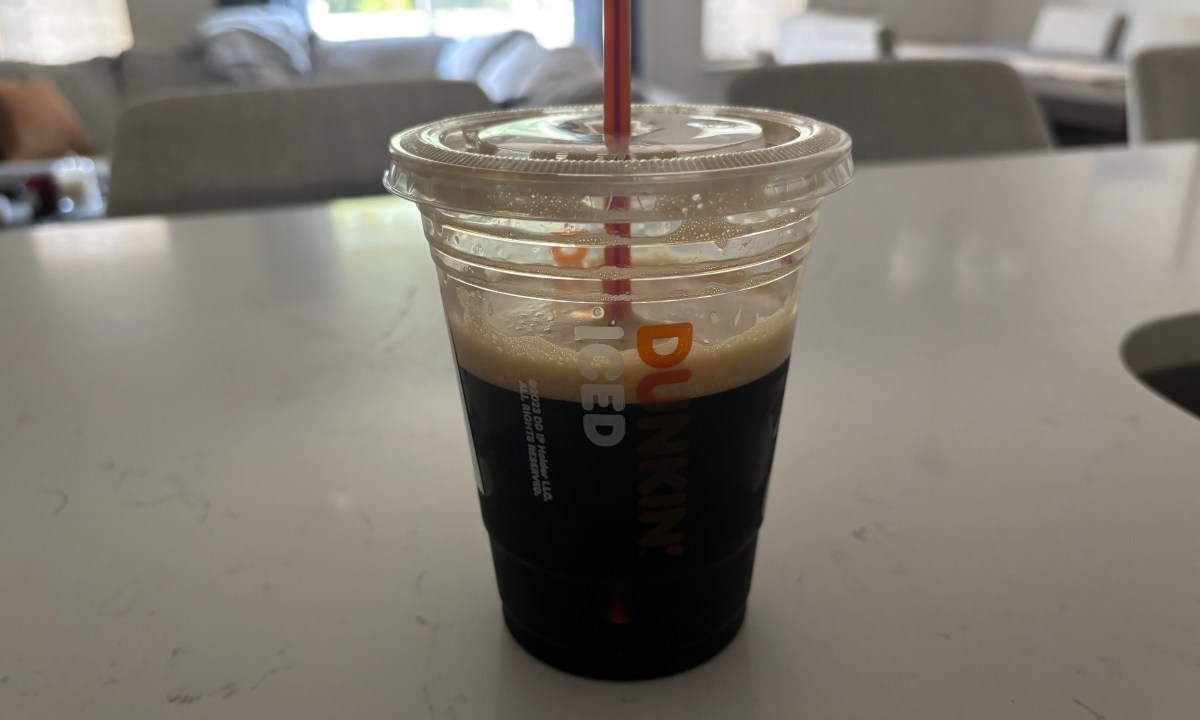 Dunkin nitro cold brew