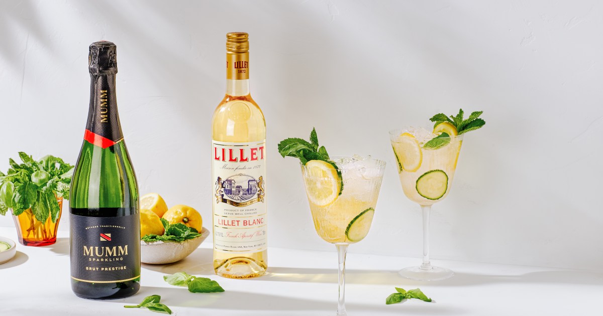 I’m going to be drinking this refreshing spritz all summer long