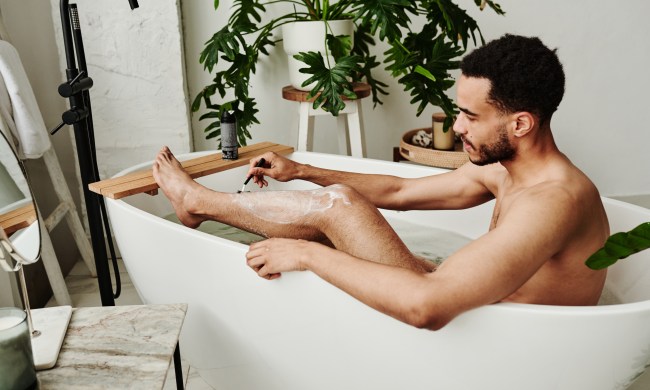 Leg shaving
