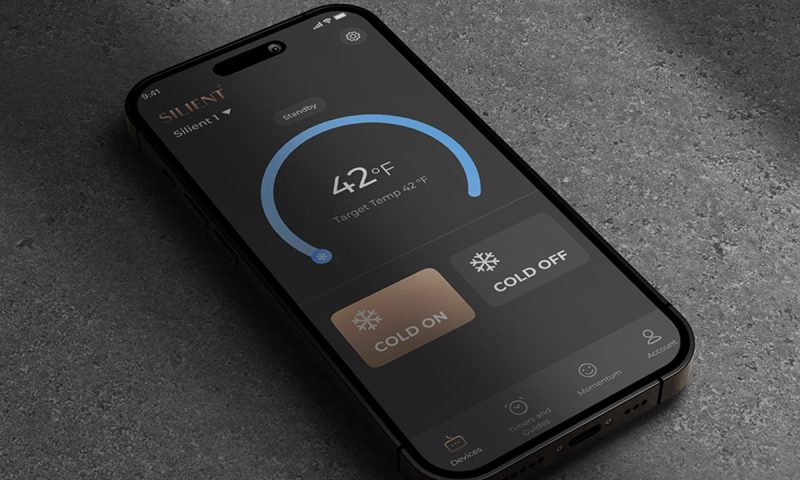SILIENT control phone cold water