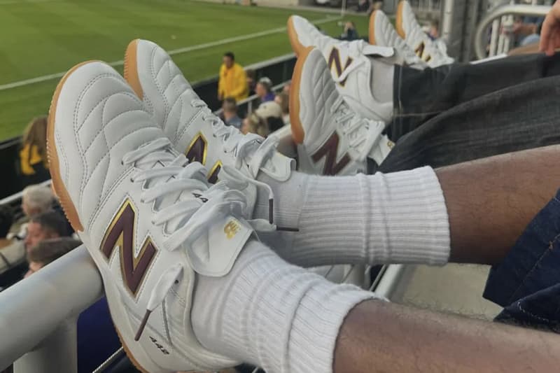 Jack Harlow New Balance indoor soccer shoe