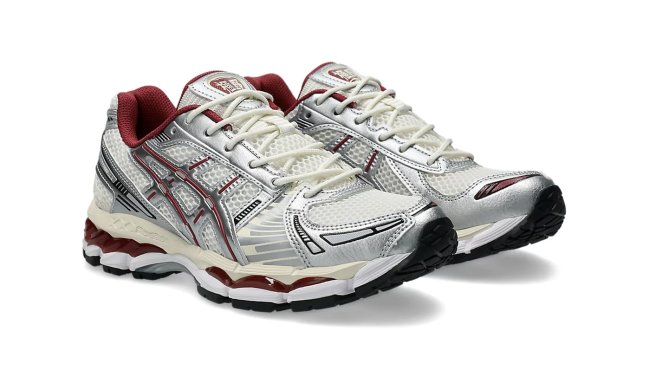 pair of asics sneakers