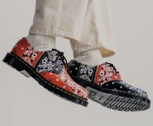 dr. martens 1461 floral