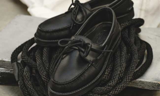 black sperry todd snyder sneaker