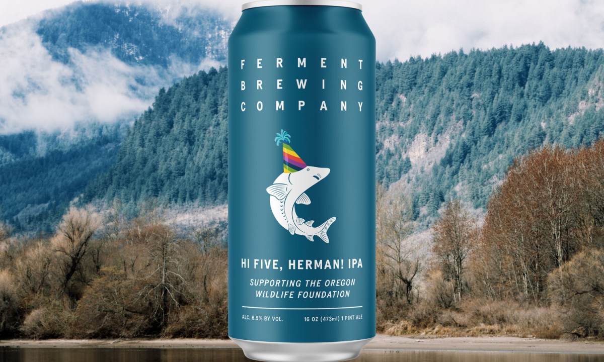 Ferment Brewing High Five Herman IPA.