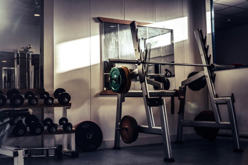 Home gym.