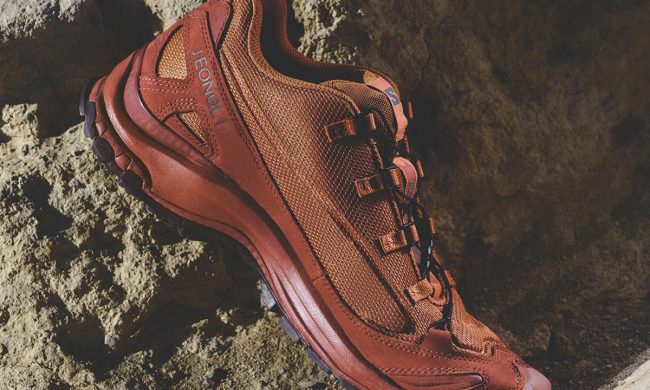 salomon rust trail sneaker
