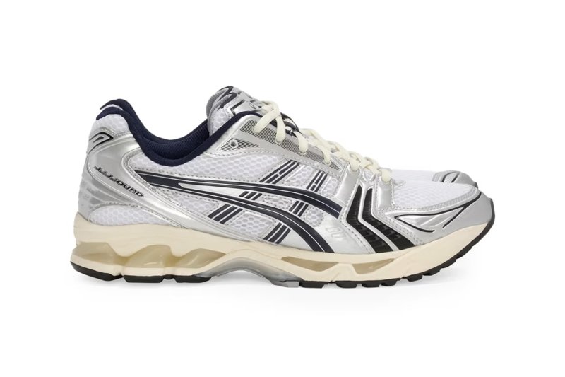 side profile of jjjjound x asics sneaker