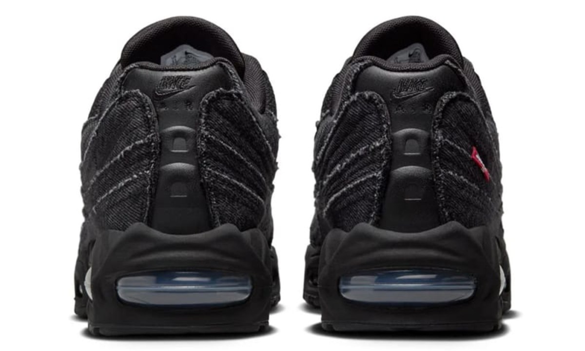 black nike x levi's denim sneakers
