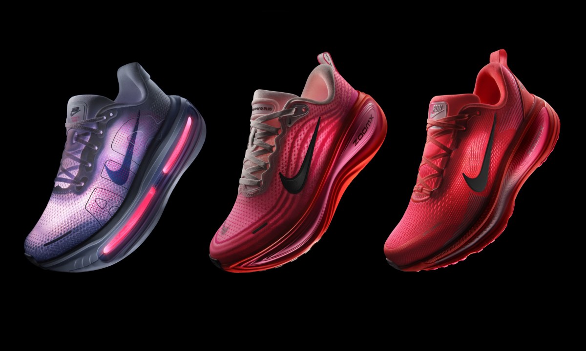 lineup of Nike Vomero sneakers