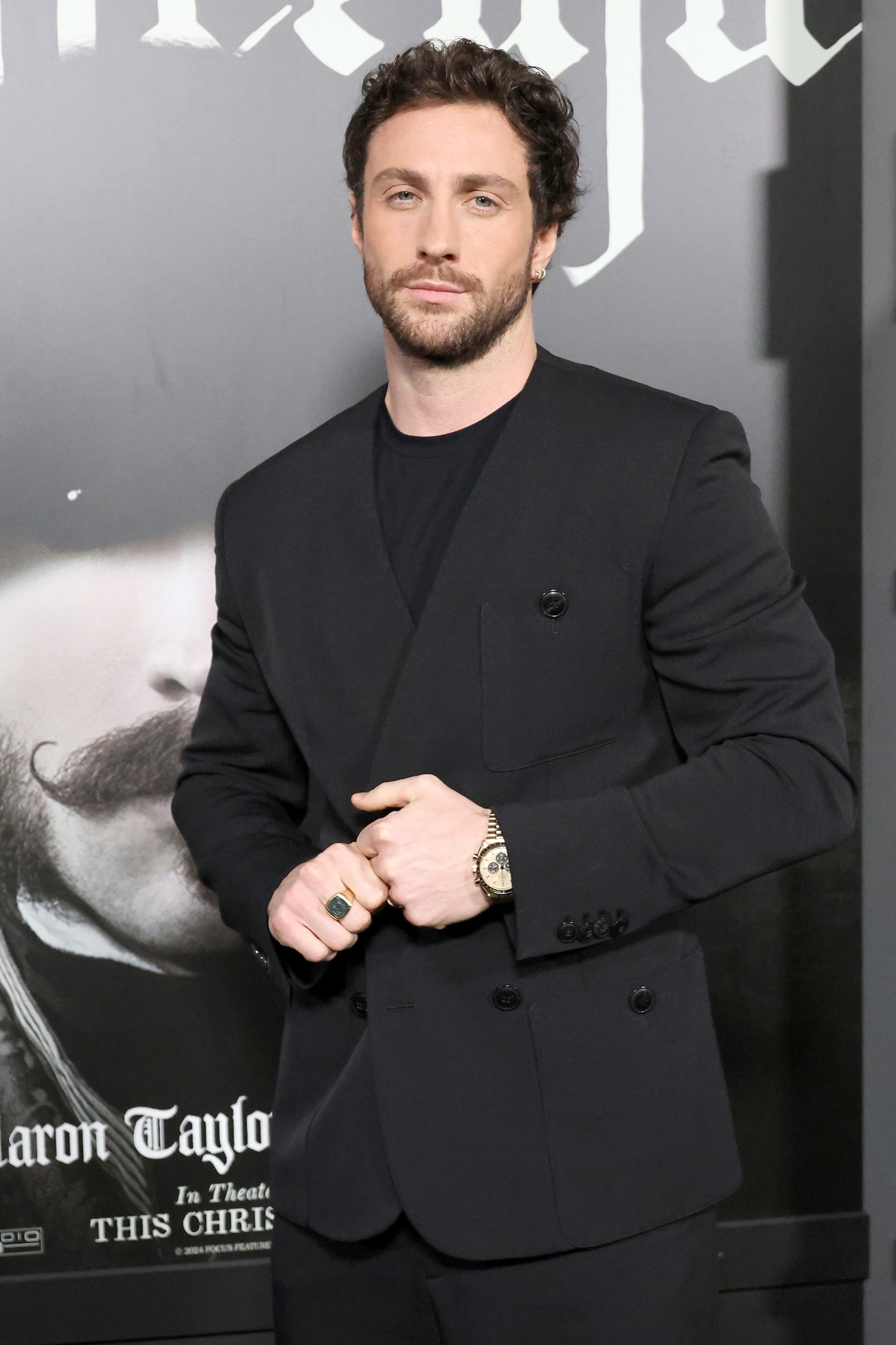 Aaron Taylor-Johnson at the Nosferatu Los Angeles Premiere at TCL Chinese Theater IMAX.