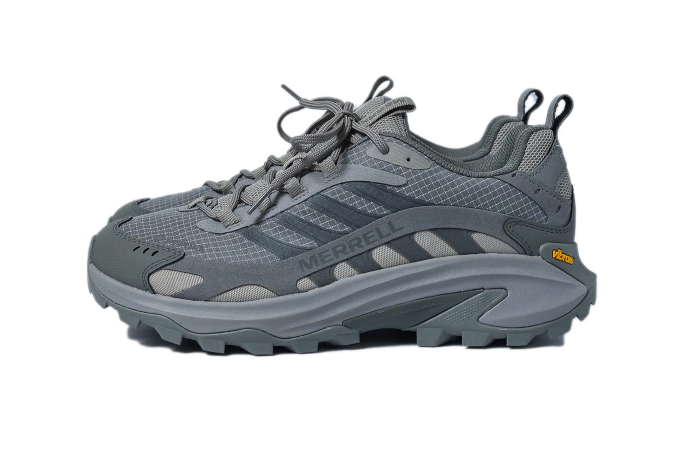 pair of snow peak x merrell sneakers