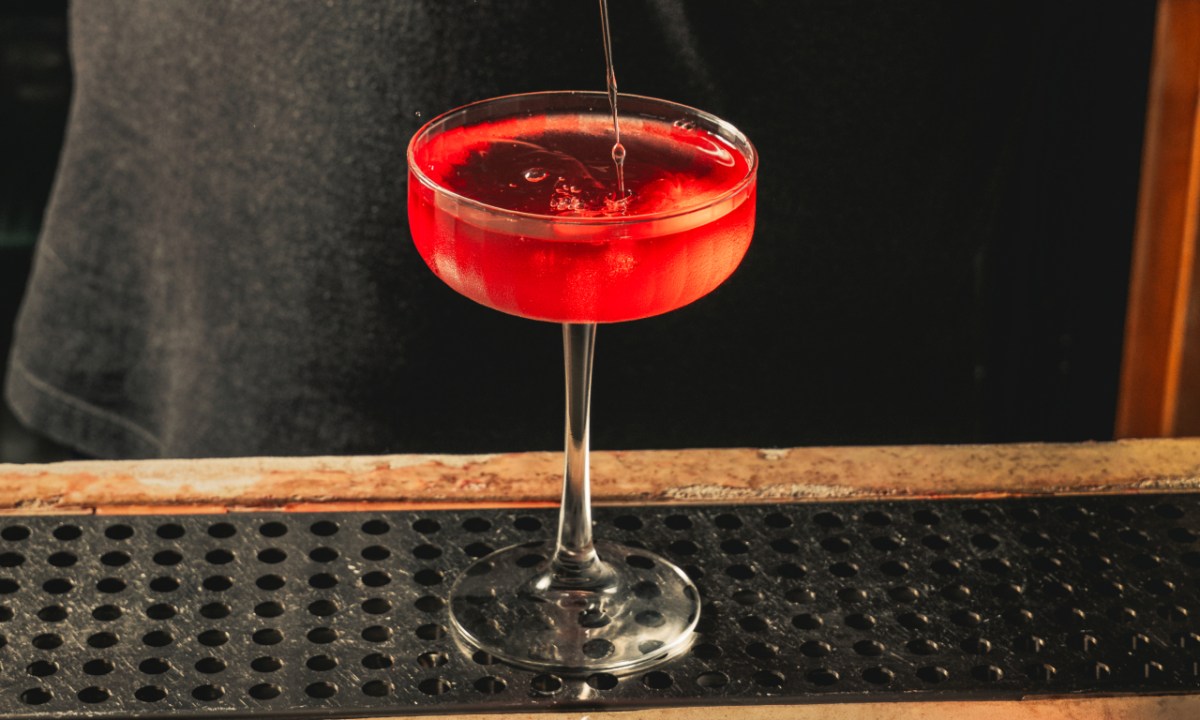 Solo en el Sur cocktail.