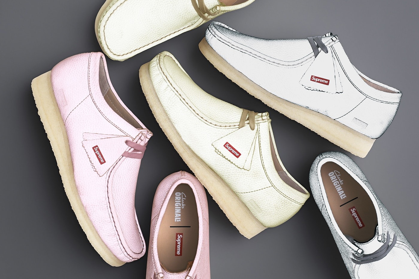 Supreme takes on a new stylish collaboration with Clarks