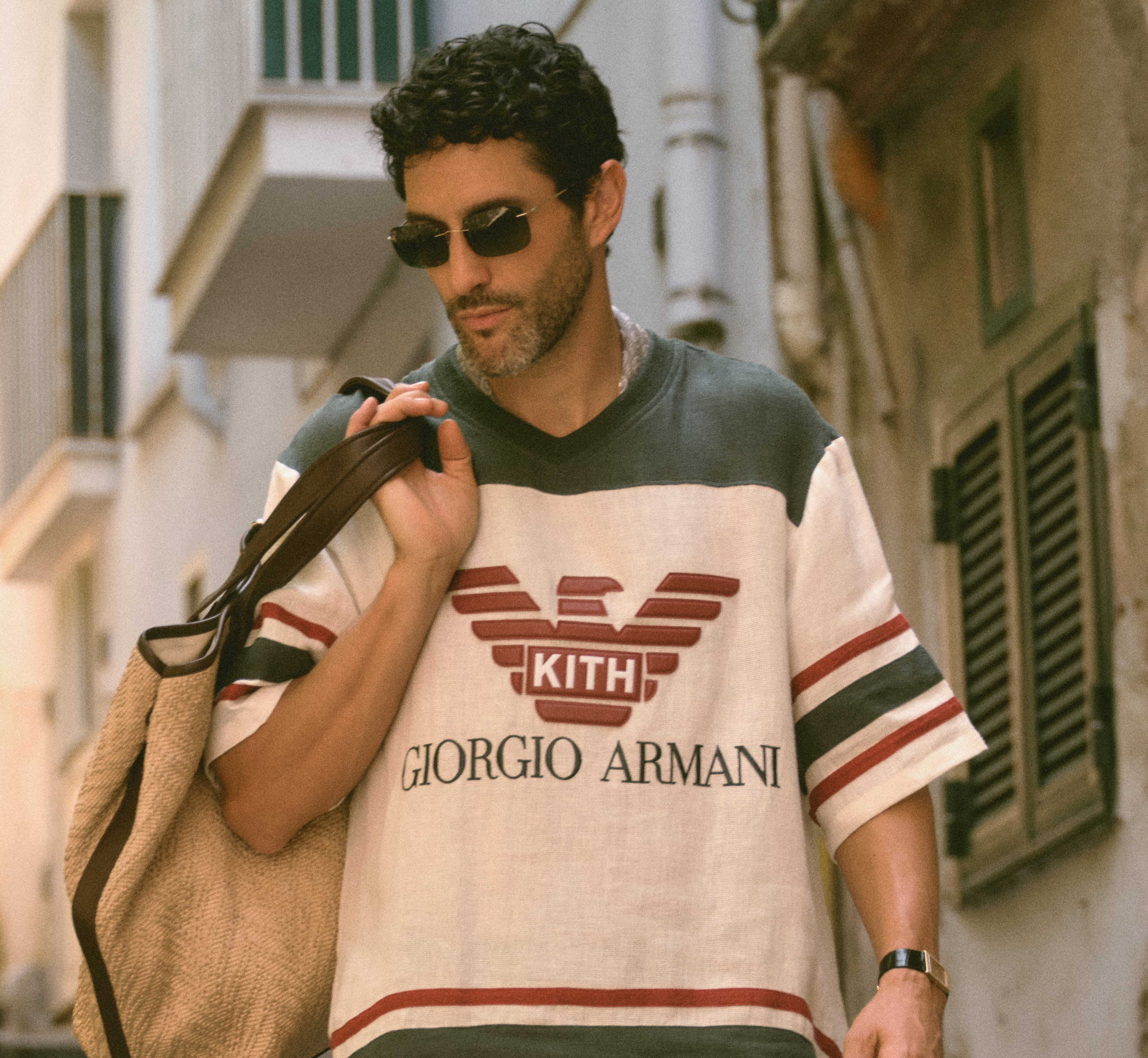 From Malibu to Porto Cervo, Armani x Kith goes full coastal