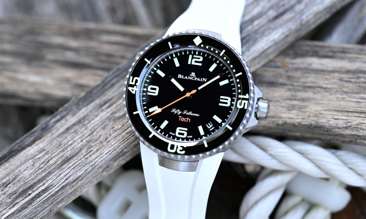 Blancpain Fifty Fathoms Tech 45 promo shot