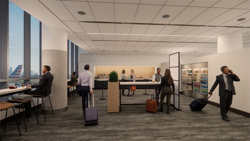 The Provisions by Admirals Club lounge