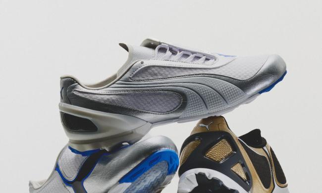 pile of puma sneakers