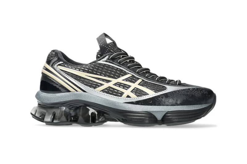 side photo of asics x kiko sneaker