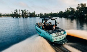 Supra boat on water