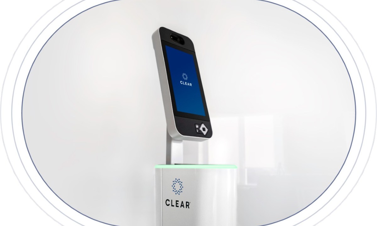 CLEAR kiosk